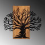 Wallity Monumental Tree Escultura de Pared en Nogal y Negro
